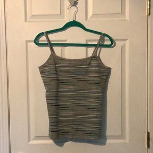 Juniors So spaghetti strap tank top.